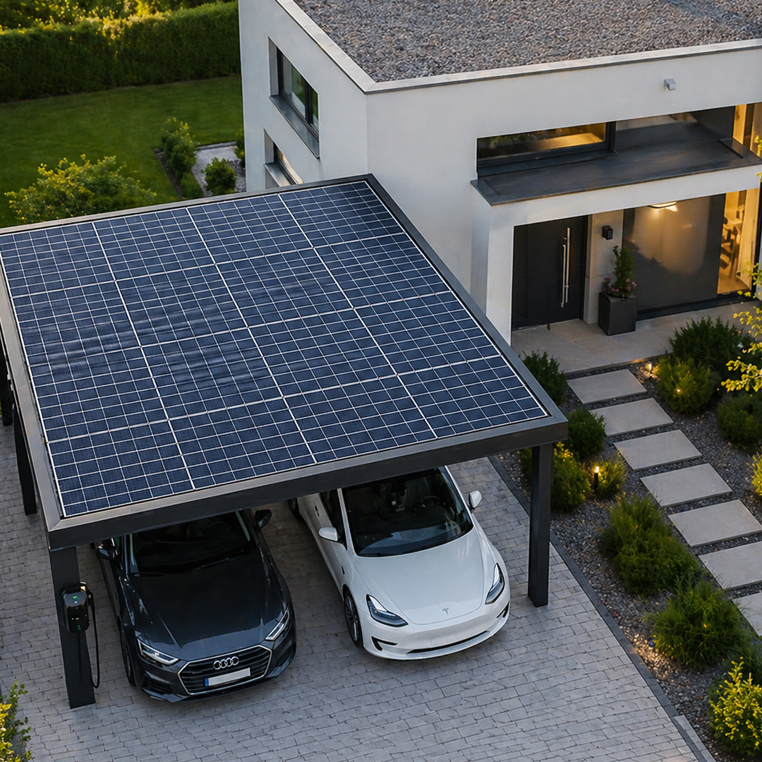 Lakwa-Photovoltaik-Carport